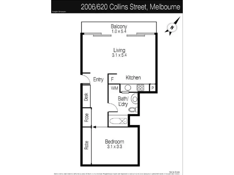 2006/620 Collins Street, Melbourne Sold by Harcourts Melbourne City - image 3