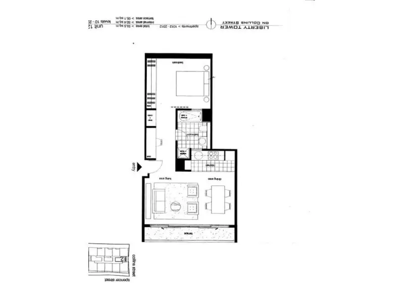 1912/620 Collins Street, Melbourne Sold by Harcourts Melbourne City - image 3