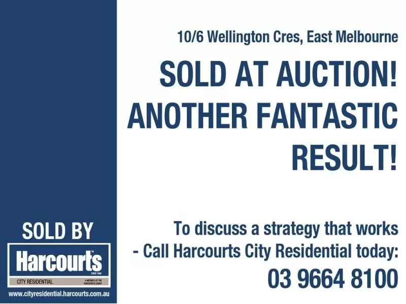 10/6 Wellington Crescent, East Melbourne Sold by Harcourts Melbourne City - image 7