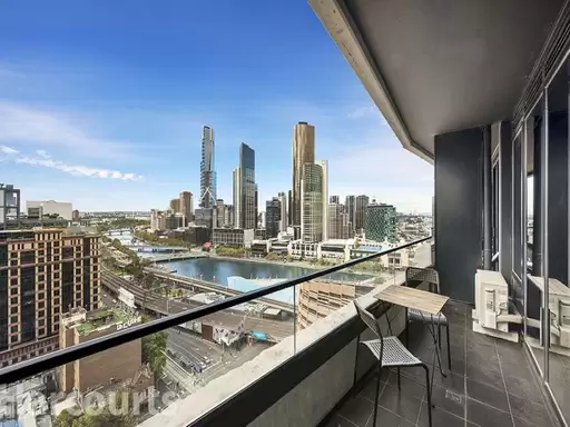 2305/7 Katherine Place, Melbourne Sold by Harcourts Melbourne City