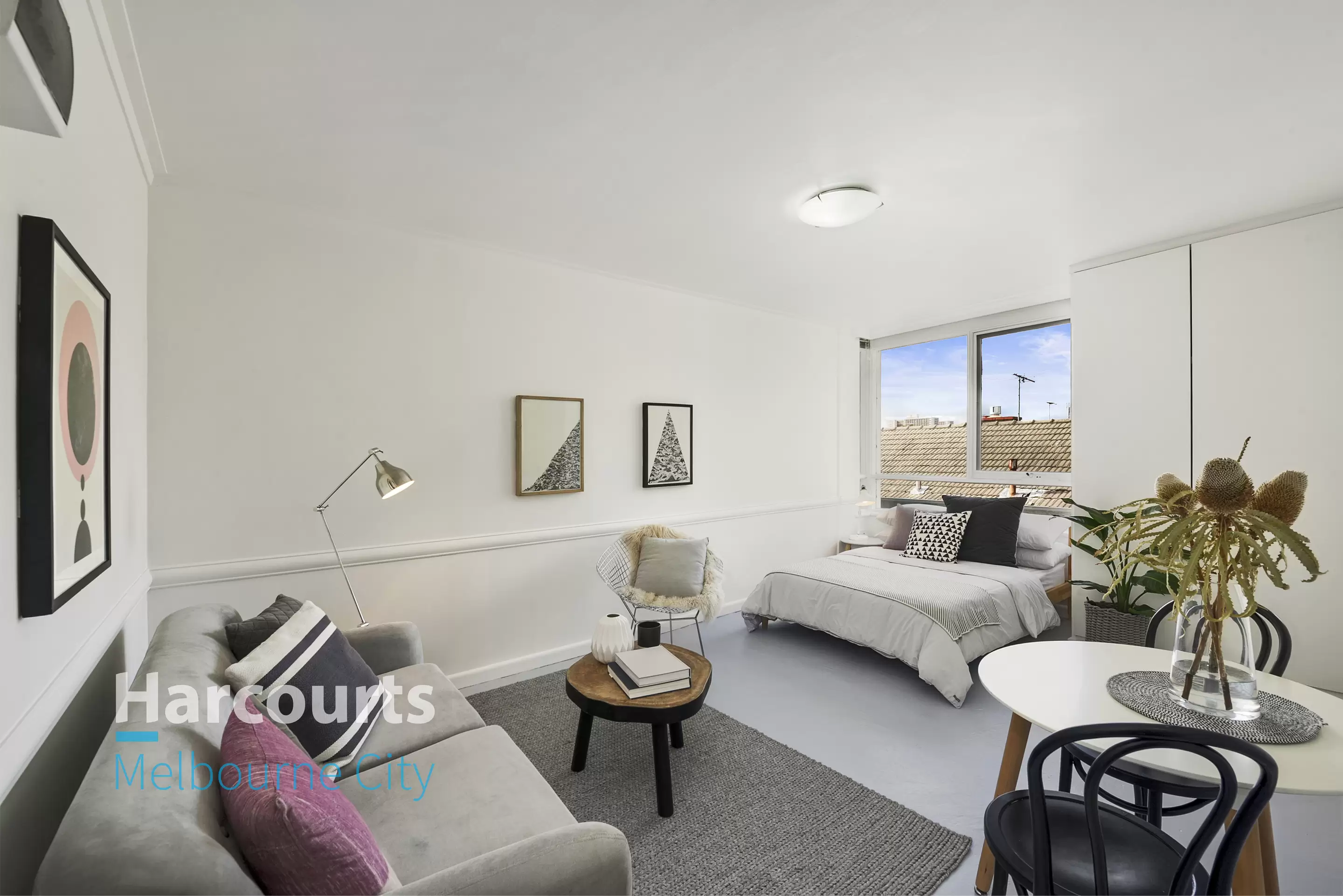 206/25 Hotham Street, East Melbourne Sold by Harcourts Melbourne City - image 1