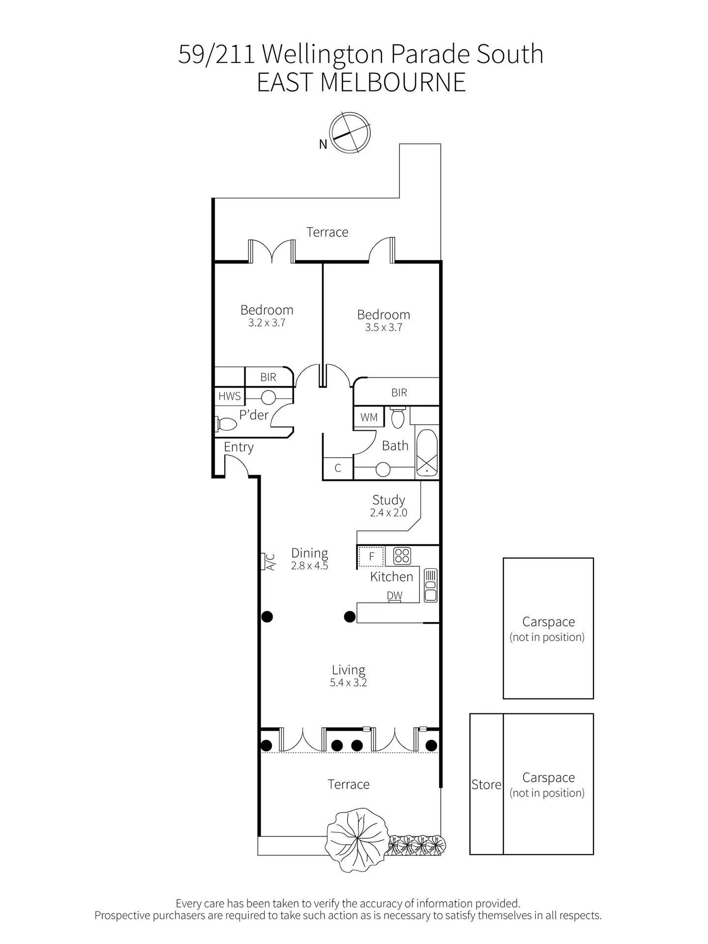 59/211 Wellington Parade South., East Melbourne Leased by Harcourts Melbourne City - image 1