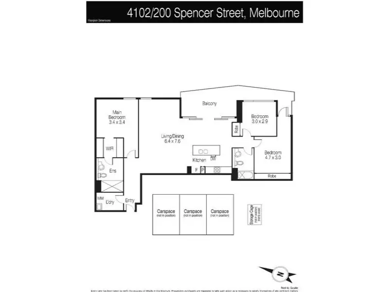 4102/200 Spencer Street, Melbourne Sold by Harcourts Melbourne City - image 2