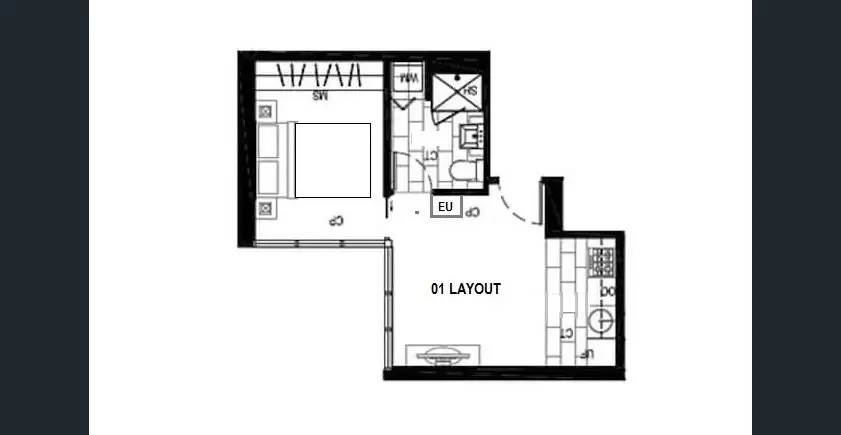1201/33 Clarke Street, Southbank Leased by Harcourts Melbourne City - image 9