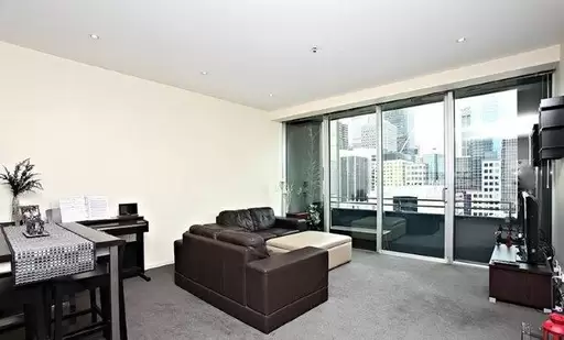 1208/620 Collins Street, Melbourne Leased by Harcourts Melbourne City