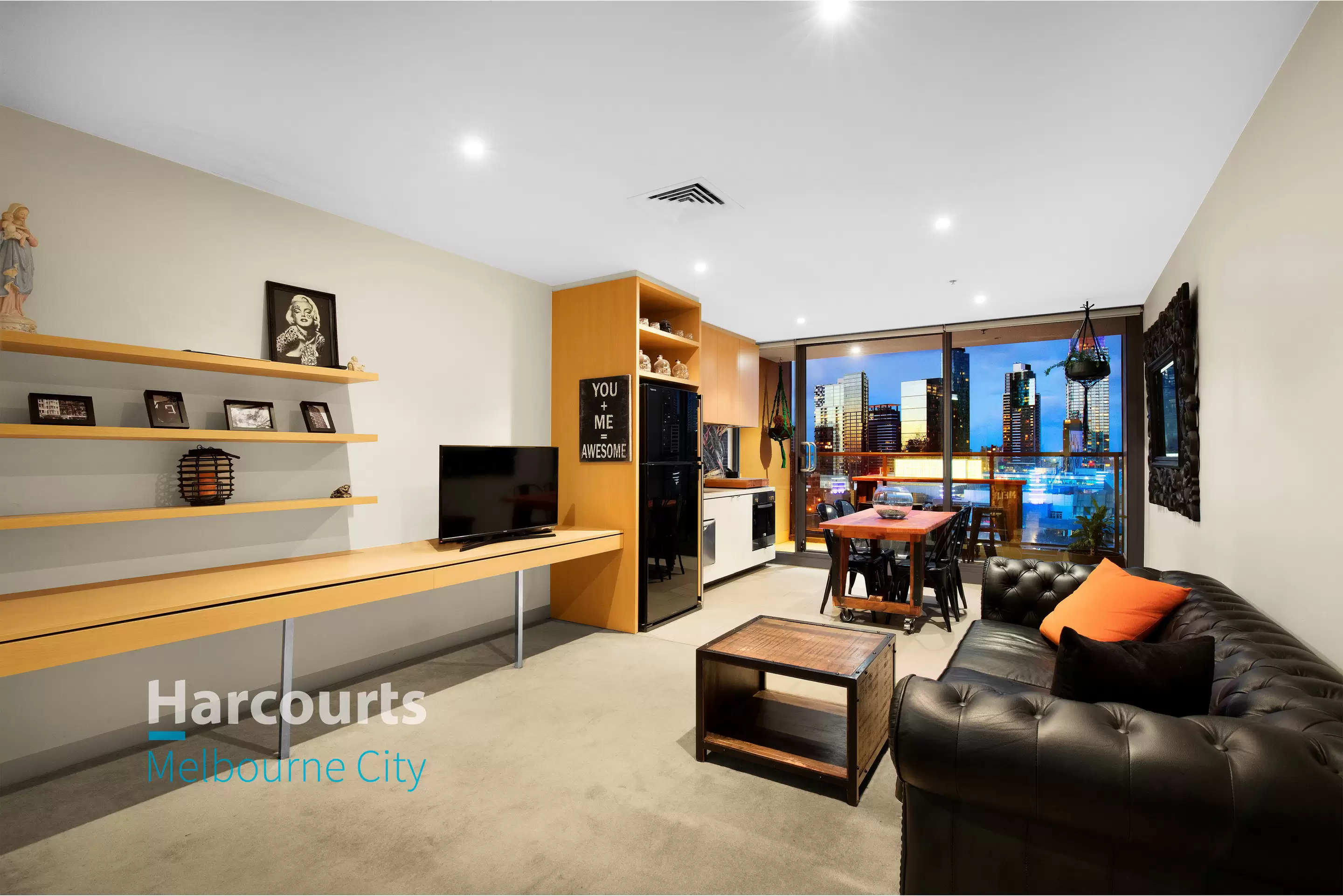 1217/555 Flinders Street, Melbourne Leased by Harcourts Melbourne City - image 2