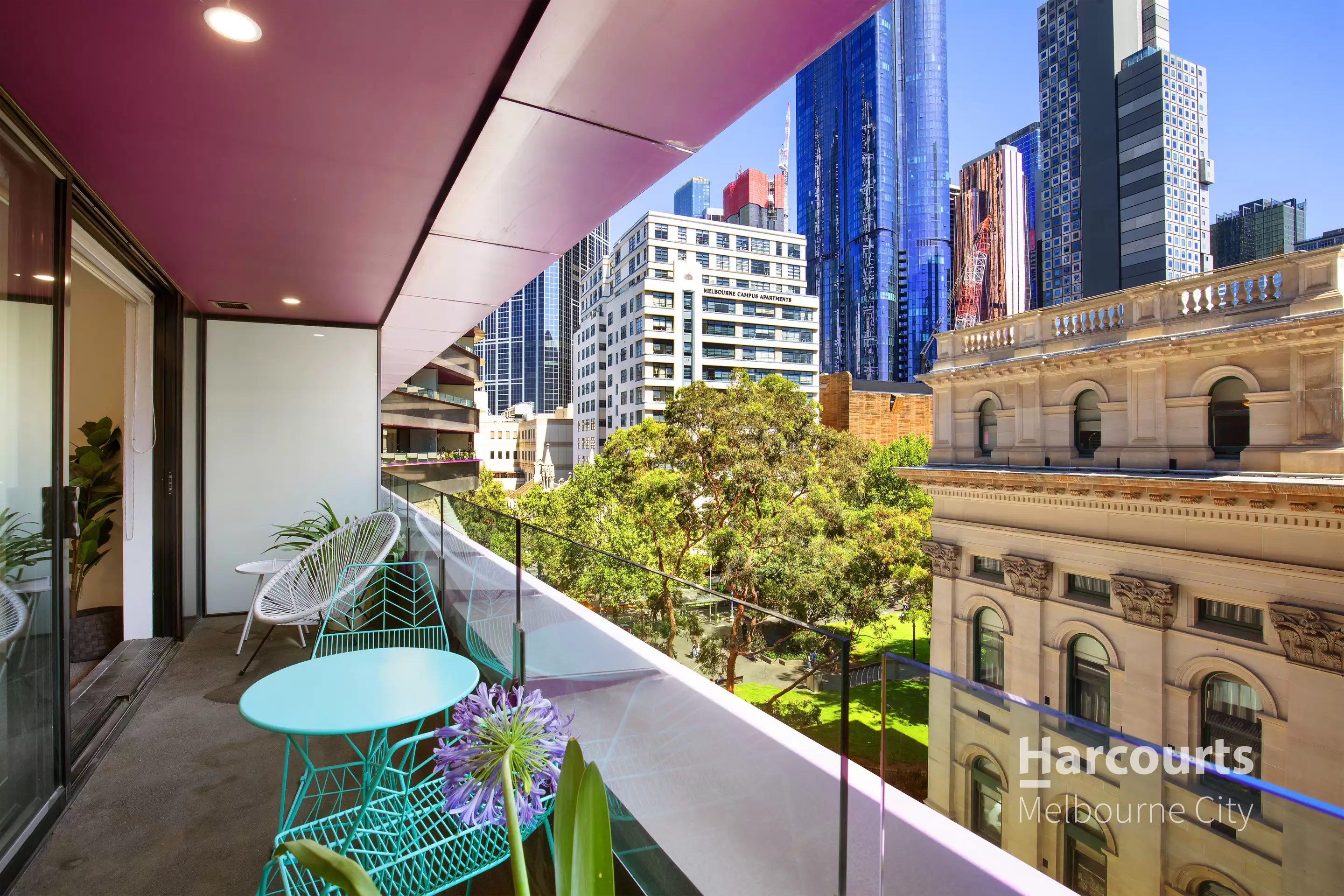 106/300 Swanston Street, Melbourne Sold by Harcourts Melbourne City - image 1