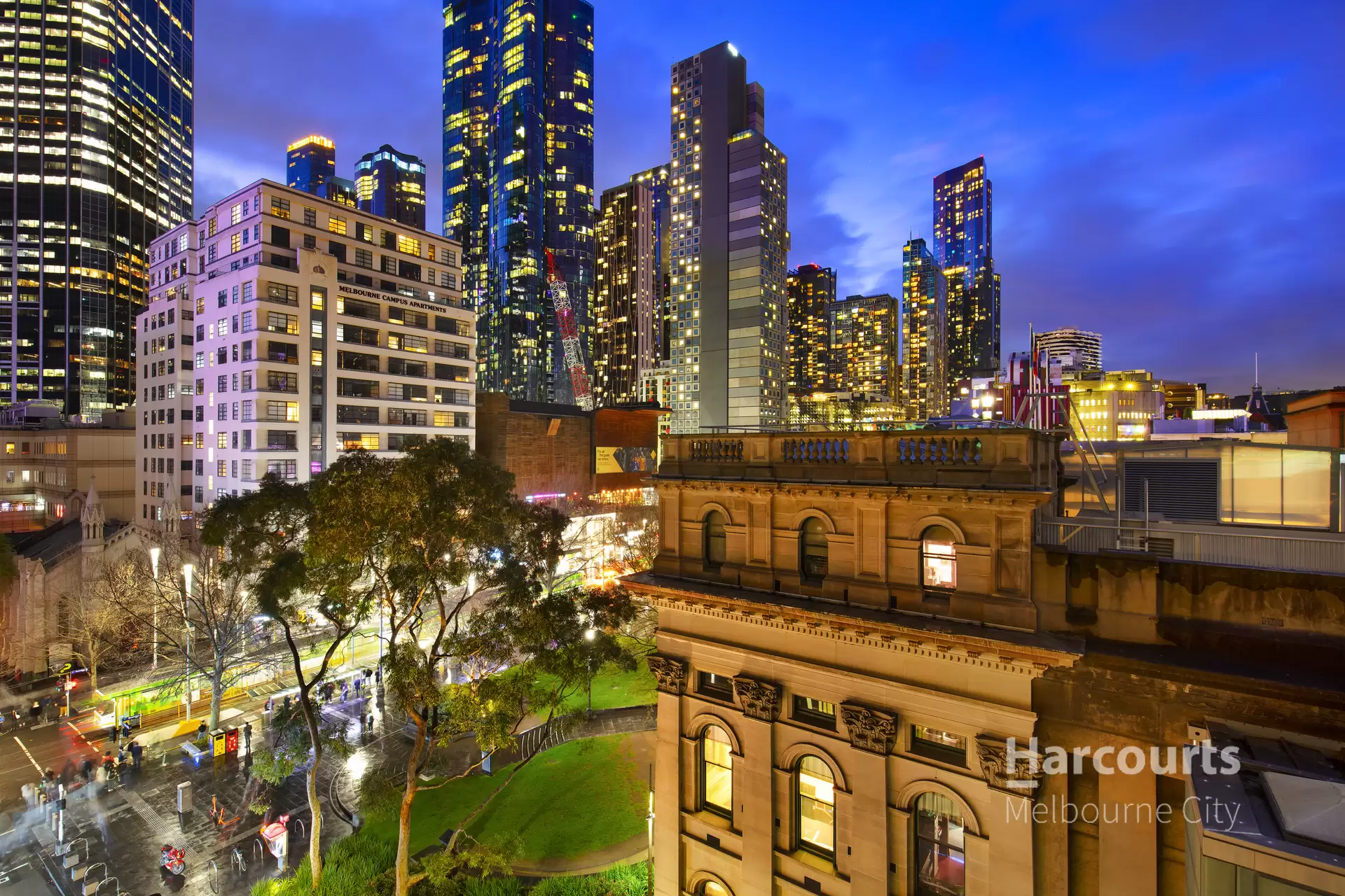 206/300 Swanston Street, Melbourne Sold by Harcourts Melbourne City - image 1