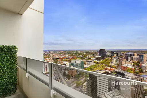 2804/27 Therry Street, Melbourne Leased by Harcourts Melbourne City