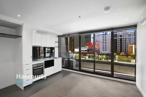 803/7 Katherine Place, Melbourne Leased by Harcourts Melbourne City