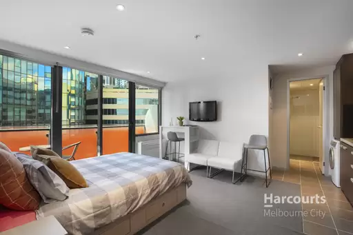 2407/181 Abeckett Street, Melbourne Leased by Harcourts Melbourne City