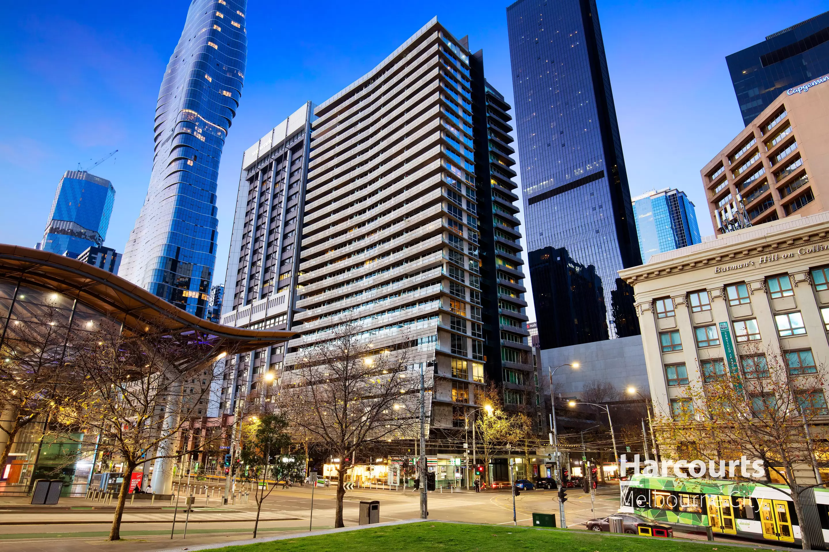 1211/620 Collins Street, Melbourne Leased by Harcourts Melbourne City - image 1