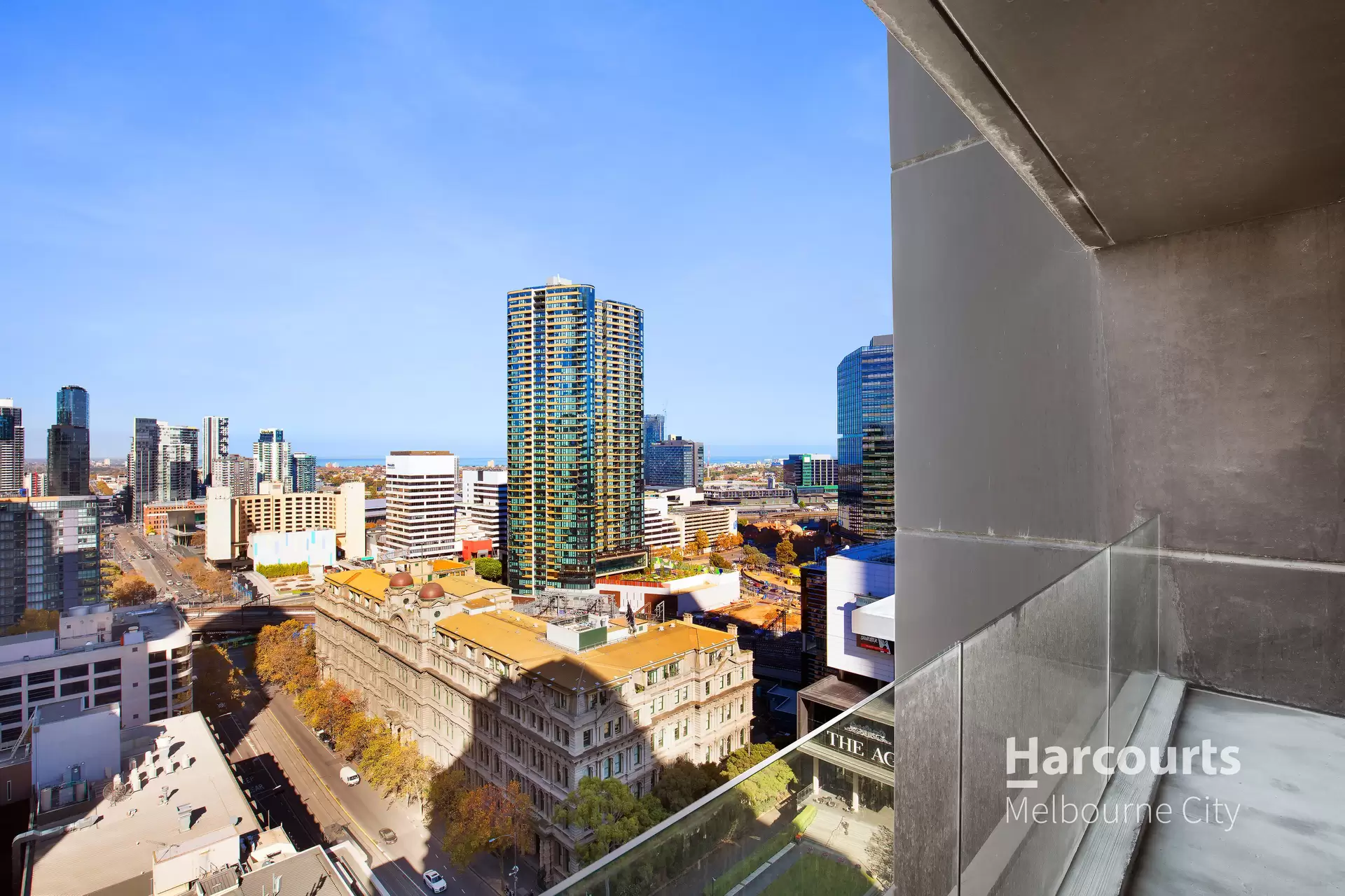 1912/620 Collins Street, Melbourne Leased by Harcourts Melbourne City - image 1