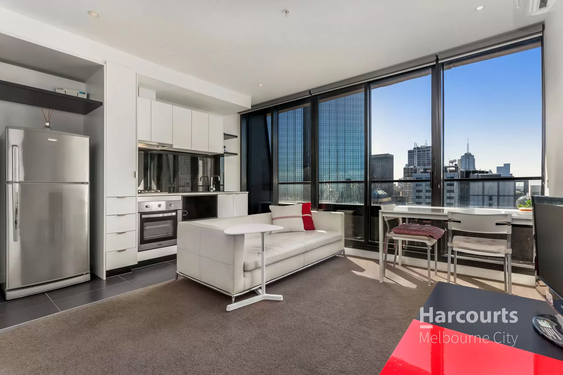 2703/7 Katherine Place, Melbourne Leased by Harcourts Melbourne City - image 1