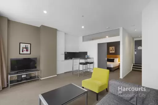 106/100 Exhibition Street, Melbourne Leased by Harcourts Melbourne City