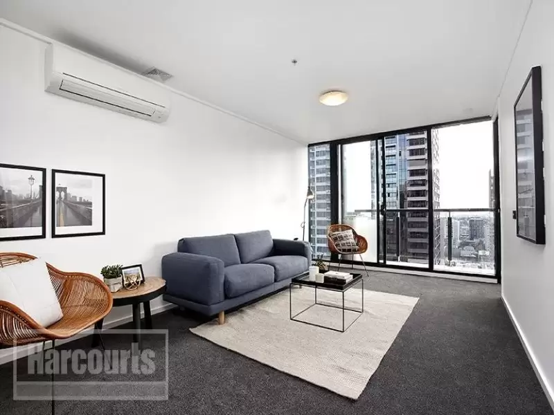 2307/668 Bourke Street, Melbourne Leased by Harcourts Melbourne City - image 1